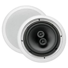 MTX AUDIO MUSICA M822C INWALL SPEAKERS 8" WOOFER 8OHM 65W RMS EACH