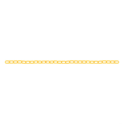 SWAWIS 15m Yellow Black Plastic Barrier Chain 6mm - View #5
