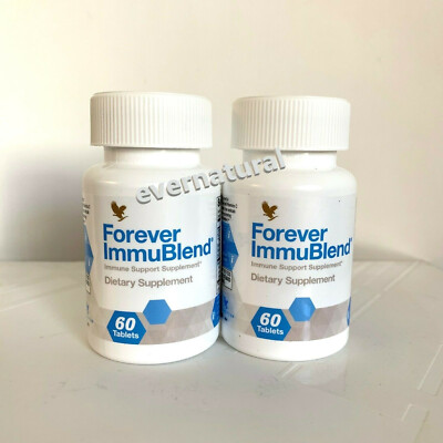 2 bottles of Forever Immublend For Support Immune System Function 60 tabl. each