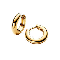 Pandora Essence Creolen Rund Vergoldet 263320C00
