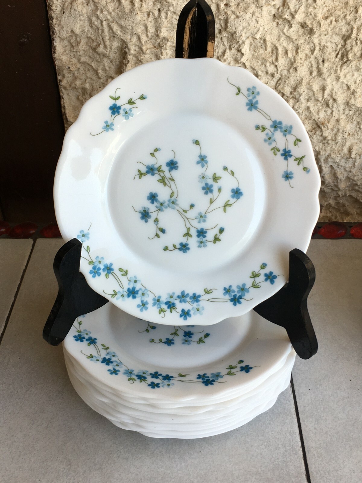 Assiette arcopal fruits de france