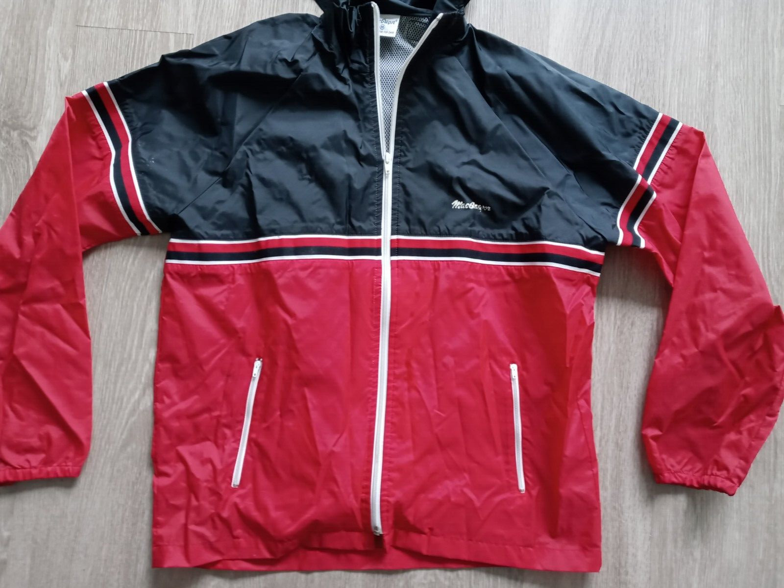 Vintage MacGregor Medium Full Zip Windbreaker Jac… - image 2