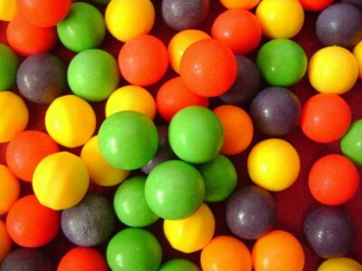 Mini Jawbreakers- Assorted Flavors-BULK CANDY- 1 POUND