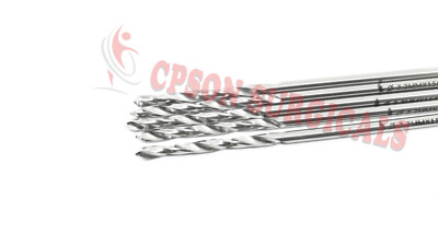 Orthopedic 3.2mm Drill Bit Length 200 mm lot of 5 pcs Surgical Instrument SS