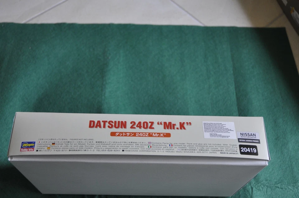 kit Hasegawa Datsun 240Z MrK 1/24 ref 20419 EDITION LIMITEE - Photo 4/4