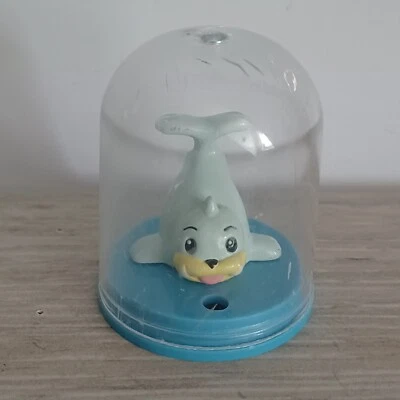 Figurine Nintendo Pokémon 2000 sous cloche - OTARIA -Socle bleu 4,5 cm - Photo 1/2