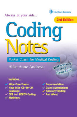 Coding Notes: Pocket Coach for Medical Coding - Spiral-bound - GOOD