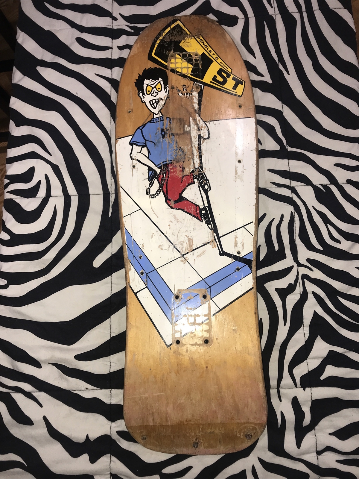 matt hensley skateboard deck H Street OG VINTAGE not reissue 