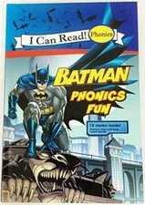 I Can Read! BATMAN PHONICS FUN 12 Story Book DC Super Hero Stories - GOOD