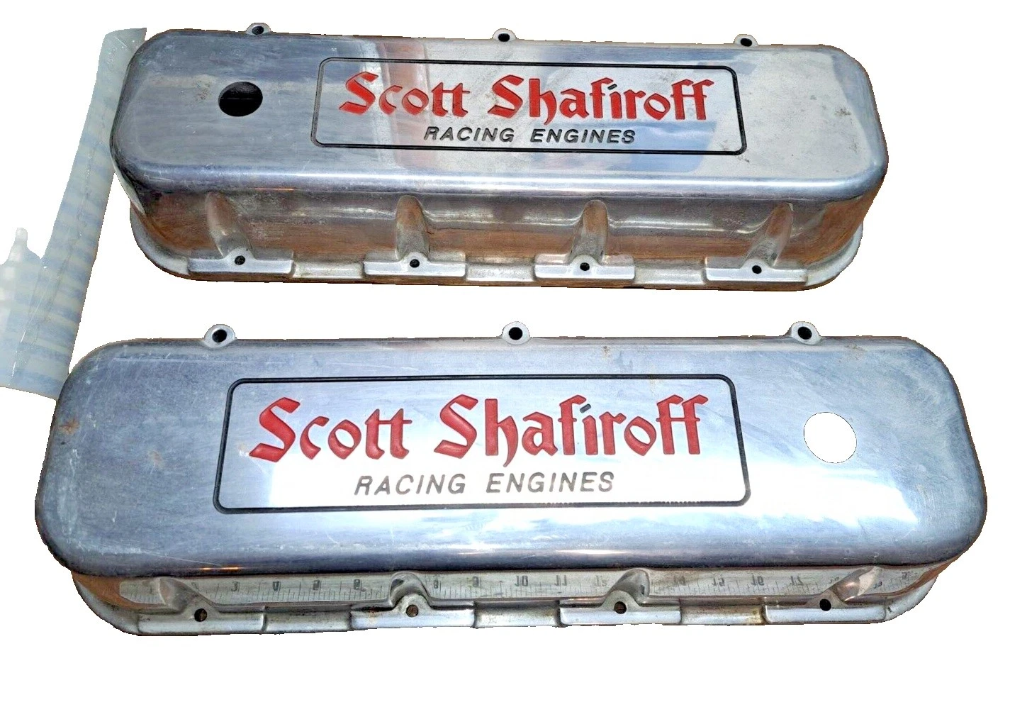 Motor de coche y camión de aluminio SCOTT Rocker y cubiertas de válvula