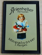 Barspiegel Arienheller Sprudel, 34x49,5cm, RB 28 mm