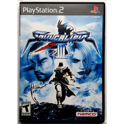 Soul Calibur III - Sony Playstation 2 PS2 3 Pristine Tested 1Y Guarantee