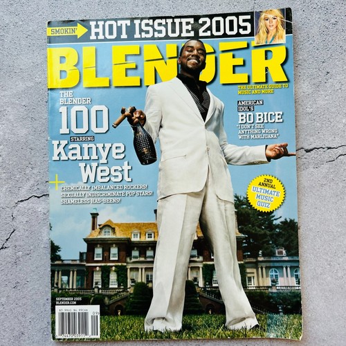 Blender Magazine Christina Milian + Kanye West Lot of 2 2005 2006 - Picture 7 of 11