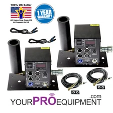NEW | (2) MPROW CANNON Co2 Jet | DMX 512 Switchable | SPECIAL EFFECTS | FOG | US