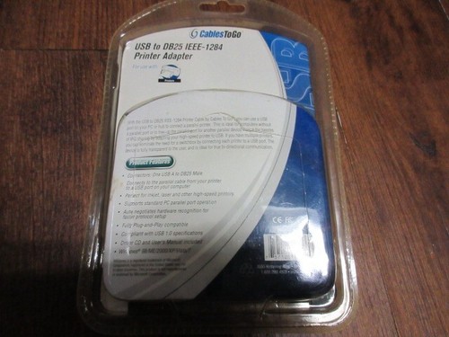 Cables to Go USB to DB25 IEEE-1284 Printer Adapter Model 16899 - Picture 3 of 3