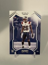 2021 Panini Playoff Football Rookie Card #288 Shaun Wade (New England Patriots). rookie card picture