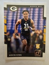 2017 Donruss Kevin King Rookie #379 -  RC - Green Bay Packers