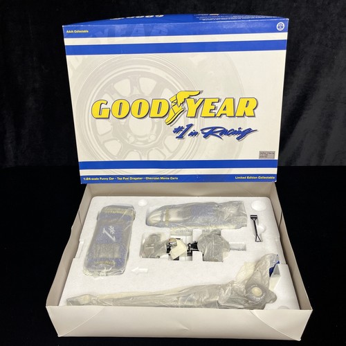 RARE 1997 ACTION 1/24 GOODYEAR RACING 3 PIECE SET FUNNY CAR - DRAGSTER - CUP CAR