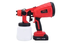 Electric Cordless Spray Paint Gun Airless Paint Sprayer Paint for Cabinets