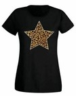 Animal Print Stars Black Dresses for Women