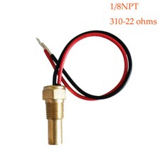 Unidad transmisora de temperatura del agua 1/8 NPT sensor medidor transmisor de temperatura eléctrico 100-250F