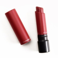 MAC liptensity lipstick - FIRE ROASTED (warm dark red) - new boxed RARE
