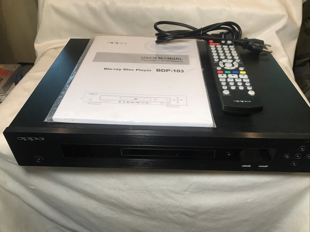 全国無料，低価 良好 OPPO ブルーレイプレーヤー BDP-103DJP