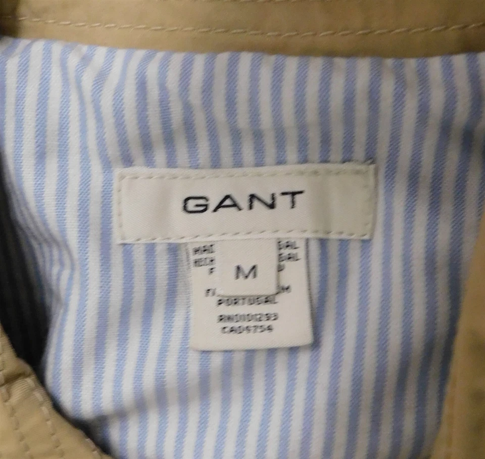 Nueva gabardina Gant caqui oscuro con cinturón $695 talla M Foto 4 de 4