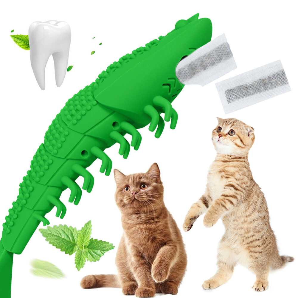 Cat Toys 12PCS Catnip Toy For Indoor Kitten Toys Cat Chew Stick For Dental Cleaning Teeth Cat Silvervine Rope Treat Kitty Feather Snack For