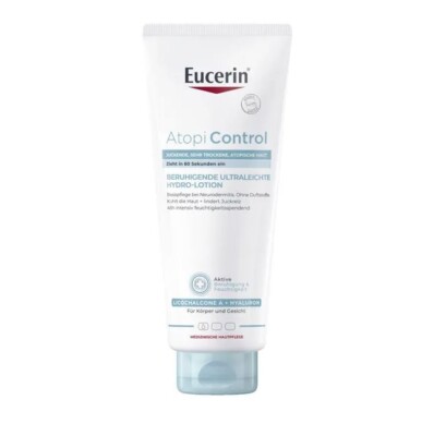 Eucerin AtopiControl Beruhigende Ultraleichte Hydro-Lotion, 400ml, PZN 19173499