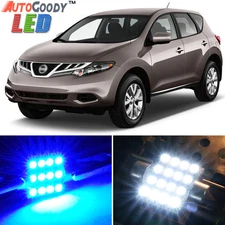 16 x Premium Blue LED Lights Interior Package Kit for Nissan Murano 09-14 + Tool