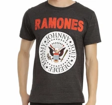 The Ramones EAGLE PRESIDENTIAL SEAL LOGO T-Shirt NEW 100% Authentic