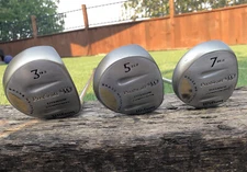 Wilson ProStaff 3-5-7 Brass Weighted Titanium Composite Drivers Graphite Ladies