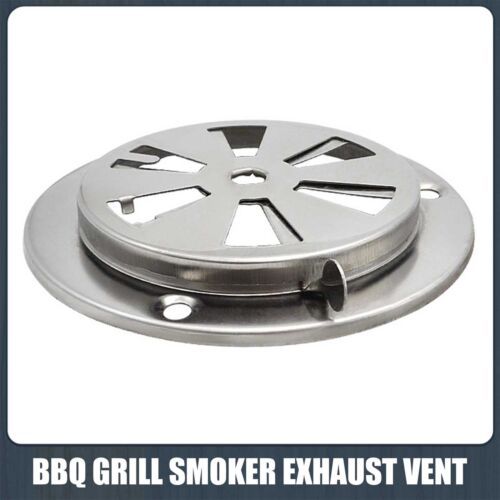 Replacement BBQ Grill Smoker Exhaust Vent Stove Air Vent Damper Adjustable Dryer - Picture 1 of 12