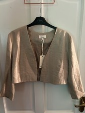 Linea Pastel Serenity Oyster Jacket Size 12