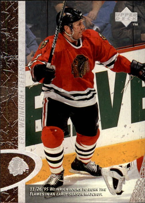 1996-97 Upper Deck #34 Eric Weinrich - HKY