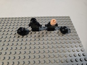 LEGO STAR WARS TIE FIGHTER PILOT LOT OF 2 FROM MY PERSONAL COLLECTION!!!!