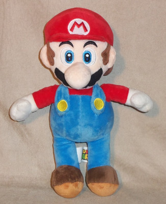 Good Stuff Basic Fun 8'' Nintendo Super Mario Stuffed Plush Mario Movie Character