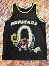 Vintage 1996 Warner Brothers Space Jam MONSTARS 0 Basketball Jersey Size Large