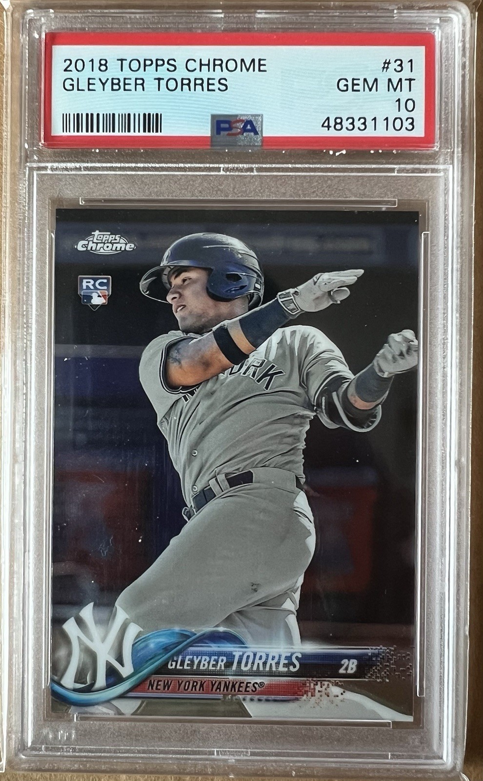 2018 Topps Chrome - Gleyber Torres #31