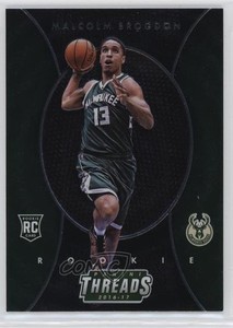 2016-17 Panini Threads Micro Etch Rookies Malcolm Brogdon #259 Rookie RC