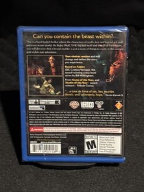 The Wolf Among Us (Sony PlayStation Vita, 2014) Factory Sealed UPC Scratch