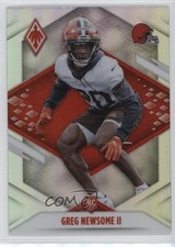 2021 Panini Phoenix Rookie Silver Greg Newsome II #152 11nu