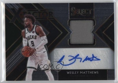 2019 Panini Select X-Factor Memorabilia Signatures /199 Wesley Matthews Auto 2y0