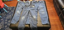 Boys size 10 12 large elastic waist stretch jeans wonder nation 365 kids euc