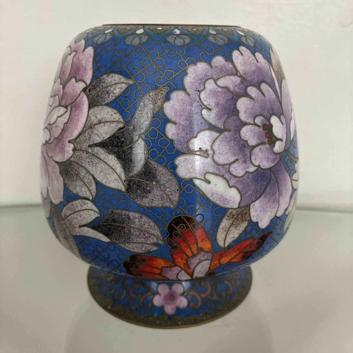 Chinese Butterfly Vase Indiana Collectible Chinese Vases & Jars