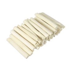 50 Pcs 4inch Wood Log Sticks, 0.39-0.59inch Driftwood for Crafts, White