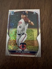 2023 Bowman Chrome 1st Dylan Questad #BDC-25 Sparkle Refractor