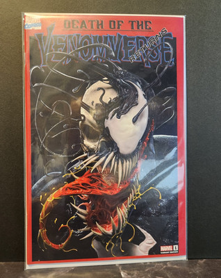 DEATH OF VENOMVERSE RETURNS  #1 RAF GRASSETTI TRADE VARIANT VENOM