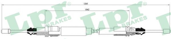 Bremsseil Seilzug Feststellbremse LPR C0706B FüR Renault Laguna 1 B56A B56S B56Z-image